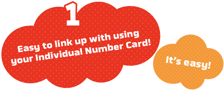 Easy to link up with using your Individual Number Card!It’s easy!